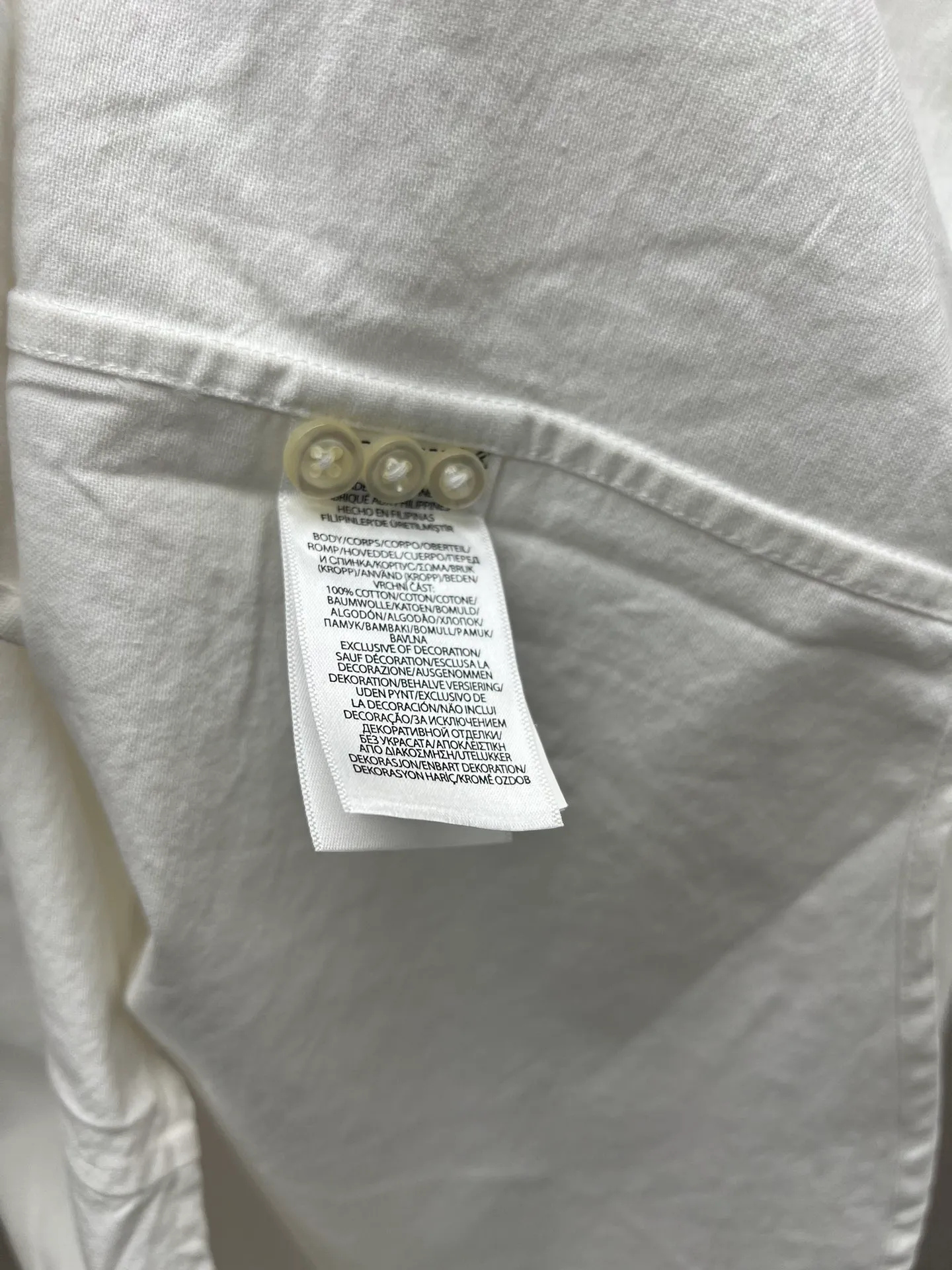 🅿️460 Polo 25ss new solid color logo embroidered buttoned long-sleeved shirt men's high version code number: XS.S.M.L.XL.